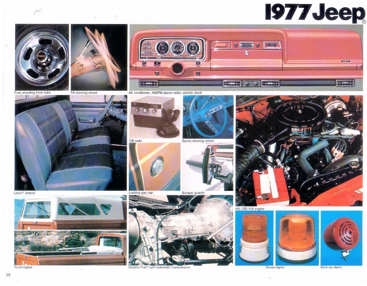 1977 Jeep pickup overview